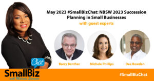 May 2023 #SmallBizChat: NBSW 2023 Succession Planning in Small Businesses Open Graph