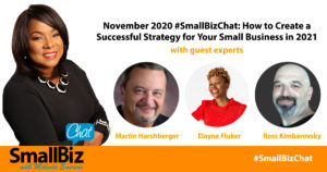 November 2020 #SmallBizChat: How to Create a Successful Strategy for Your Small Business in 2021 OG
