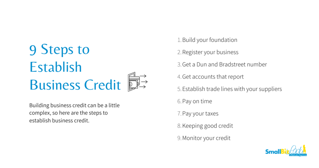business credit 9 ways