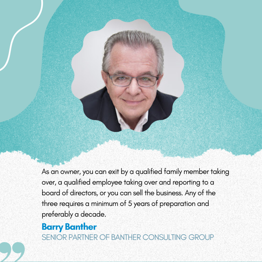 May 2023 #SmallBizChat Barry banther