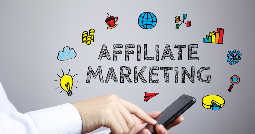 Best Ways to Make a Living As An Entrepreneur affiliate marketing image