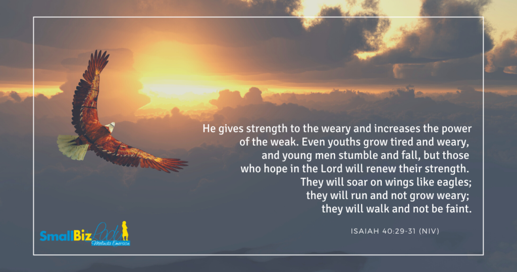 The Lord will renew their strength image